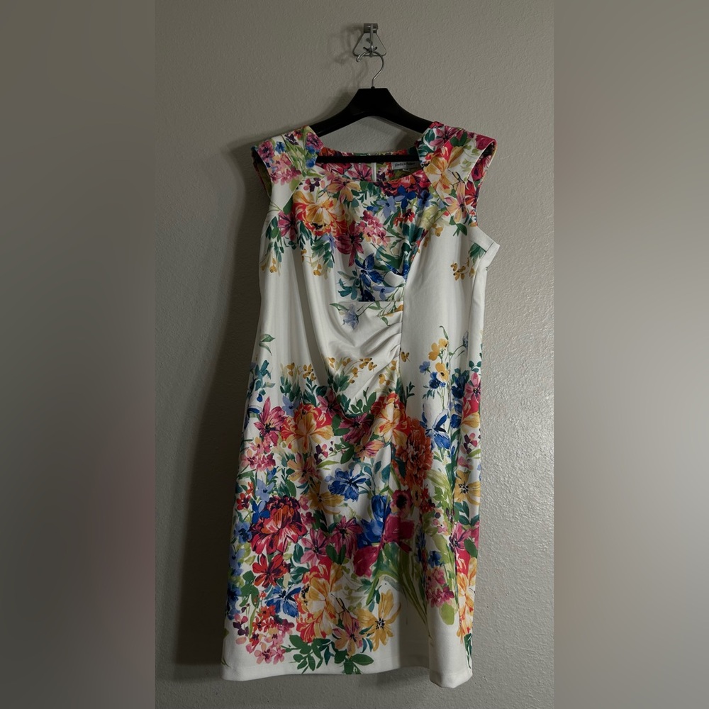 Shelby & Palmer White Midi Dress